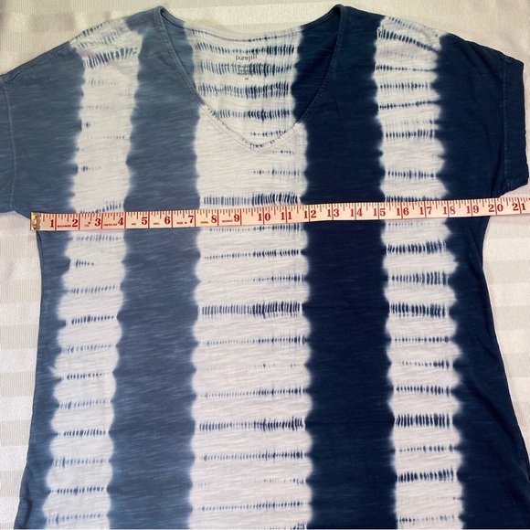 purejill Tie-Dyed Dolman Tee Sz XS Cotton - Picture 3 of 12